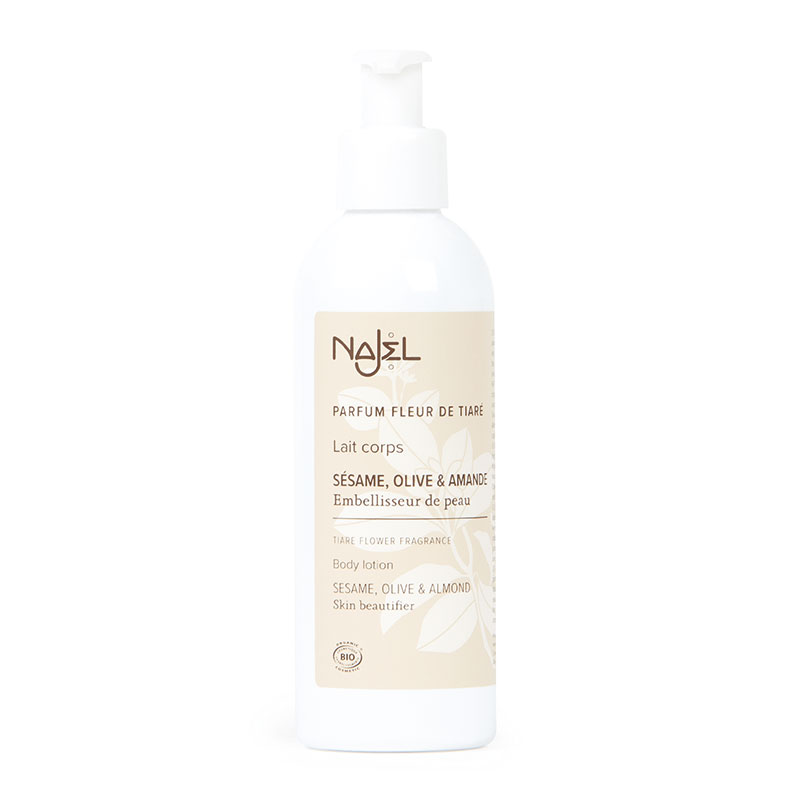 NAJEL COSMOS ORGANIC BODY MILK WITH TIAREE FLOWER FRAGRANCE