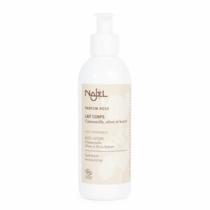 NAJEL COSMOS ORGANIC Moisturizing body lotion Rose fragrance