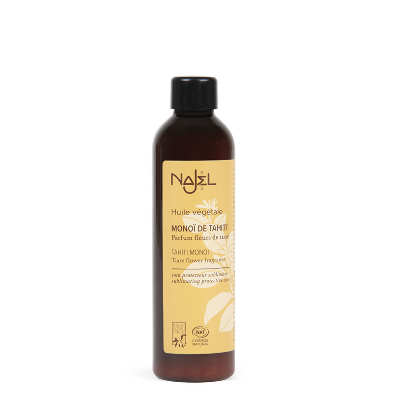 NAJEL COSMOS ORGANIC NATURAL TAHITI MONOI TIARE FLOWER FRAGRANCE