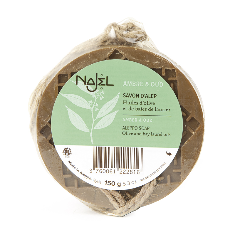 Premium Amber and Oud Aleppo Soap