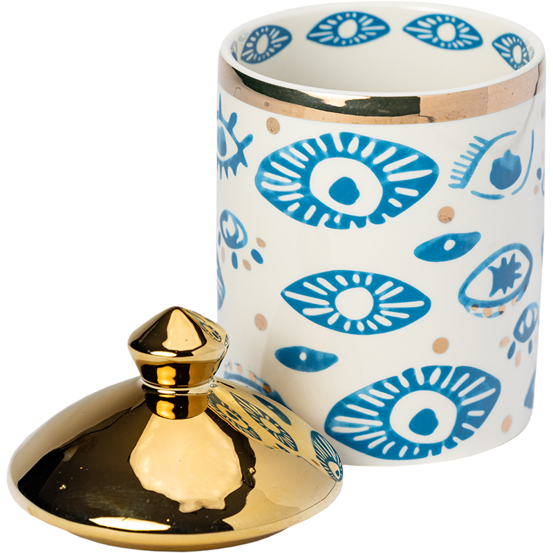 Evil Eye Canister
