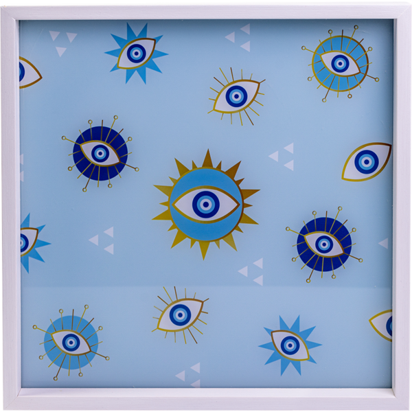 Square Evil Eye Tray (Large)