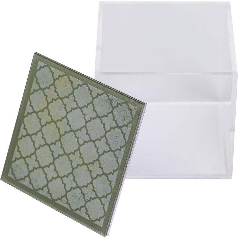 Arabesque Acrylic Box (Sugar Box)