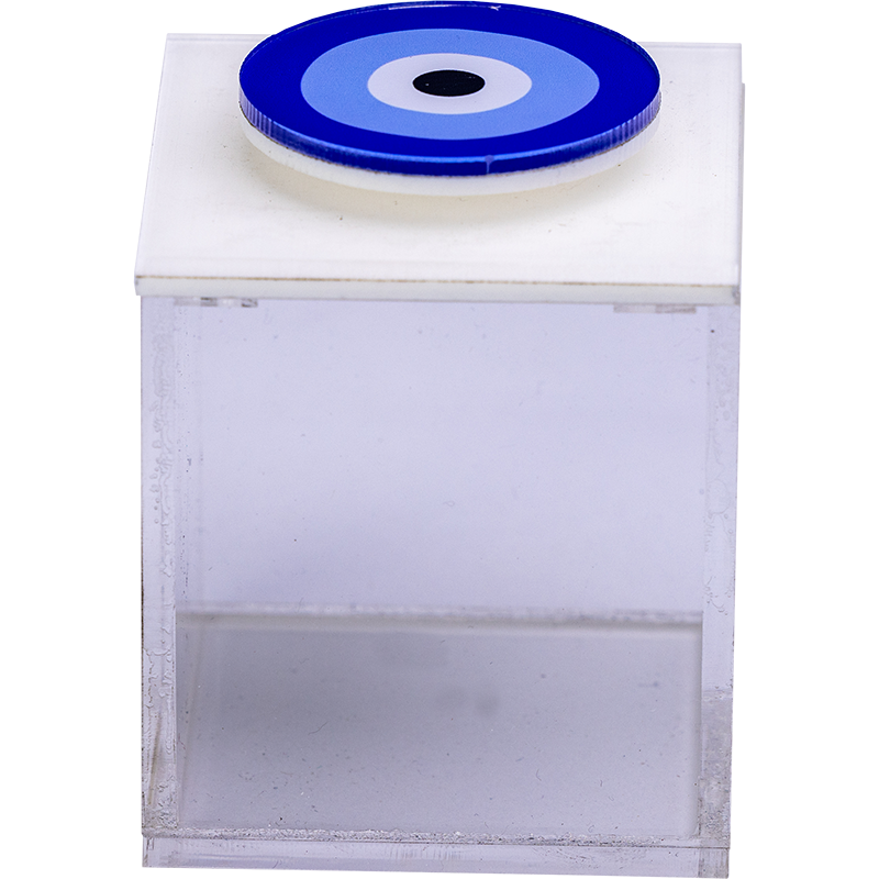 Evil Eye Acrylic Box (Sugar Box)