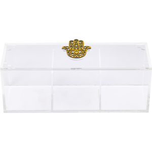 Gold Hand Tea Box