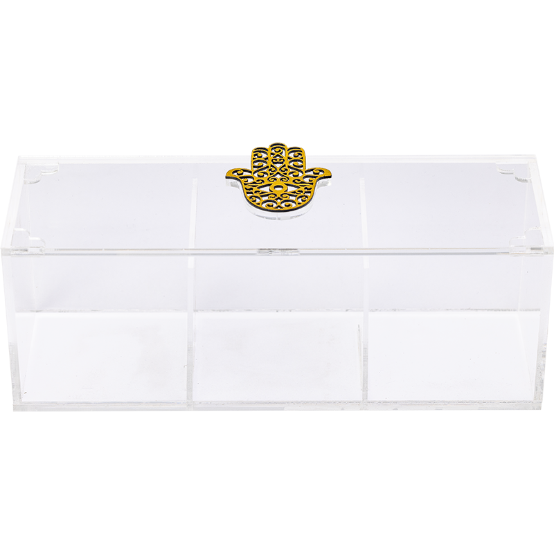 Gold Hand Tea Box