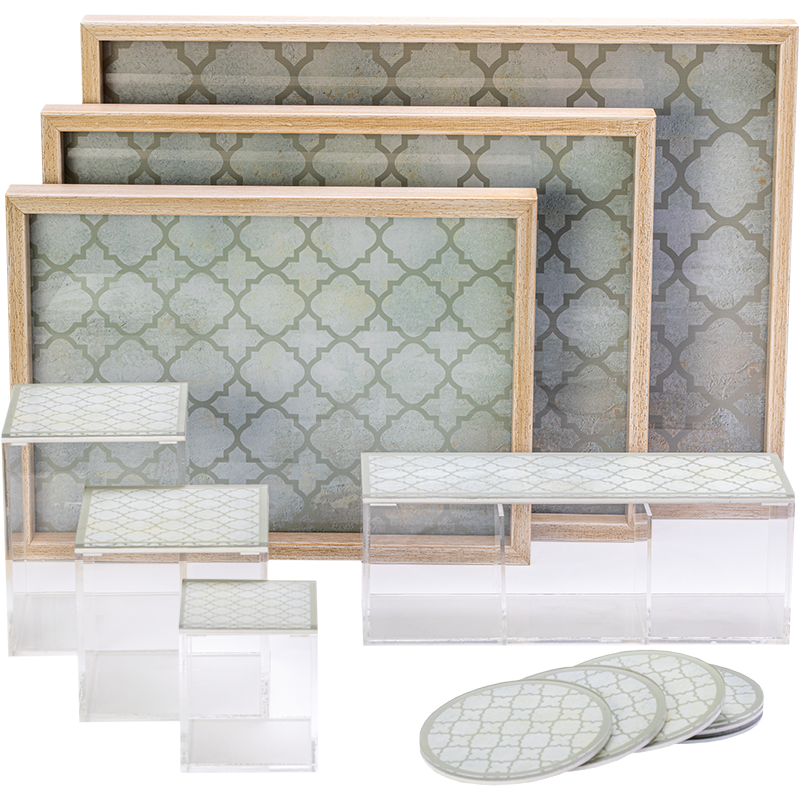 Arabesque Acrylic Box (Small)