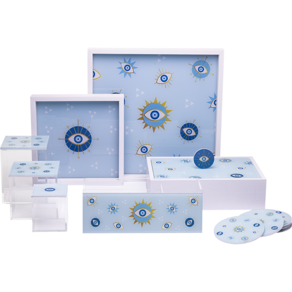 Square Evil Eye Tray (Small)