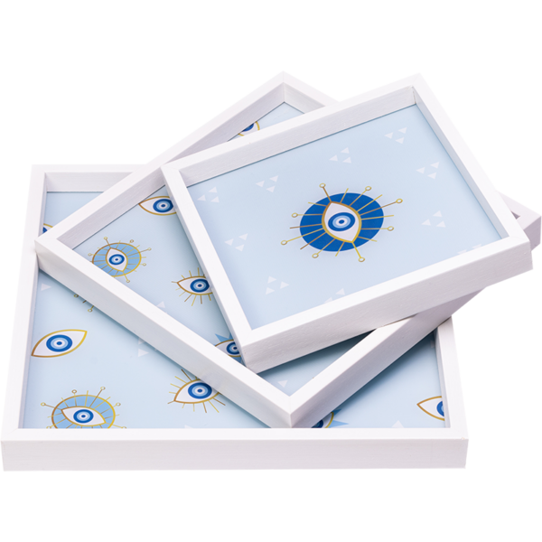 Square Evil Eye Tray (Small)