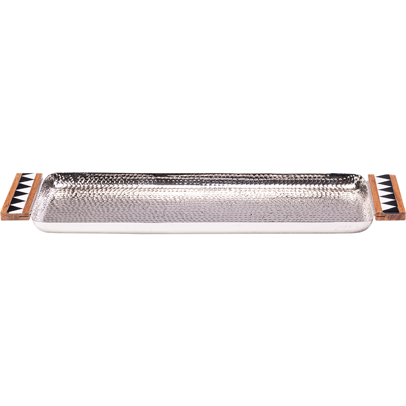 Long Tray with 3 Domes