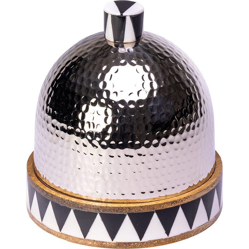Long Tray with 3 Domes