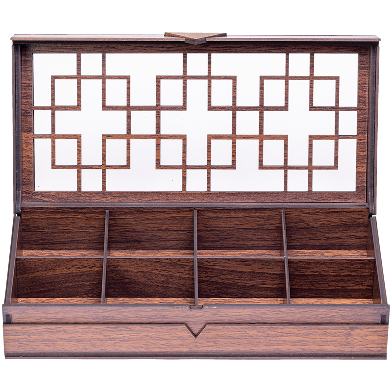 Arabesque Wood Box - Image 2