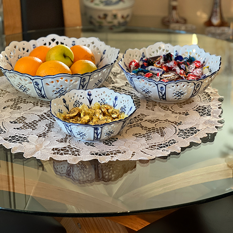 Rose Round Bowls - Image 3