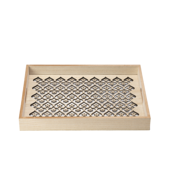 Harmony wood serving tray
