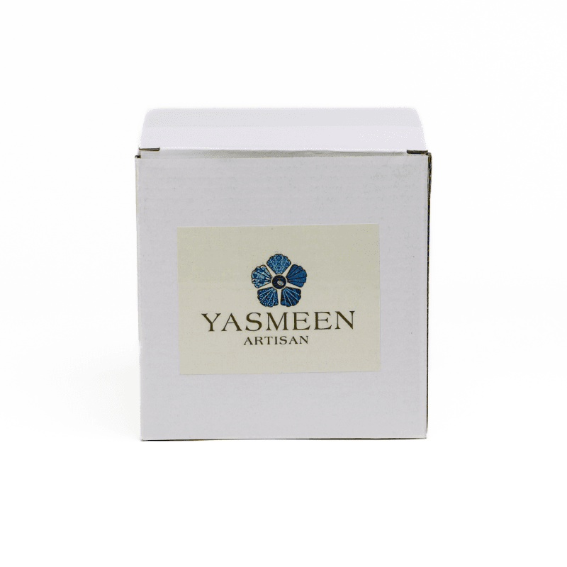 Yasmeen Artisan Product Box with logo